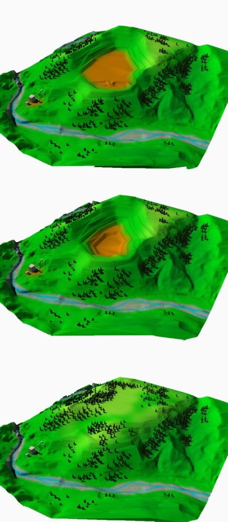 recuperi ambientali simulazione 3D
